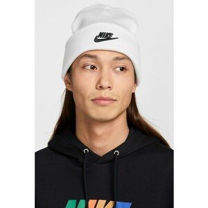 Caciula unisex cu logo brodat Peak - Alb murdar imagine