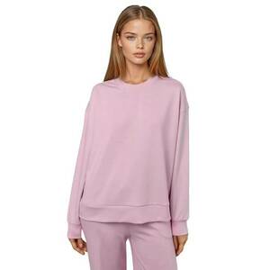 Hanorac dama Basic Modal Touch - roz pudra - textil imagine