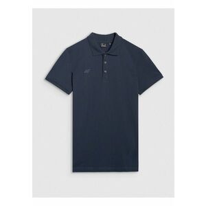 Tricou Polo Bumbac Bleumarin - Bleumarin imagine