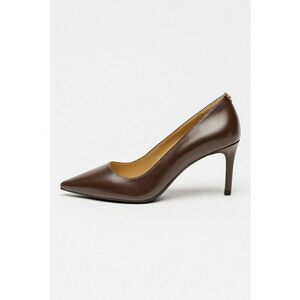 Pantofi de piele cu varf ascuti Alina Flex - Maro cognac imagine