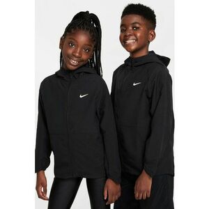 Jacheta unisex cu gluga pentru antrenament - Negru imagine