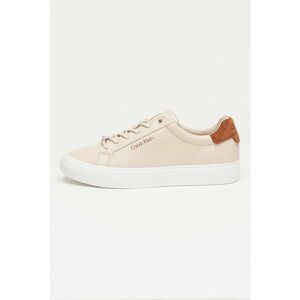 Pantofi sport cu talpa plata si varf rotund - Piersica imagine