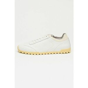 Pantofi sport cu garnituri din piele Runner - Alb imagine