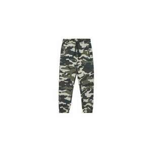 Pantaloni de trening din bumbac cu model camuflaj imagine