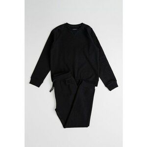 Set de bluza de trening si pantaloni - Negru imagine
