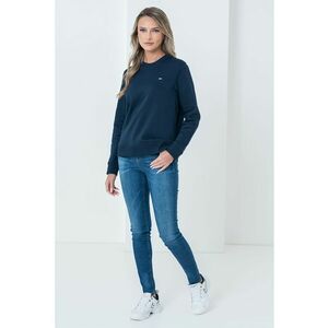 Bluza de trening cu decolteu la baza gatului - Bleumarin imagine