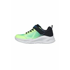 Pantofi sport cu velcro Meteor-Lights - Krendox - Negru/Verde neon imagine