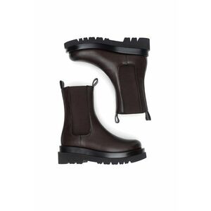 Botine dama CEO-HY7223-1 - Piele ecologica - Maro imagine