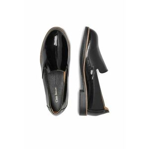 Mocasini dama - WS1275-17 - negru - piele ecologica imagine