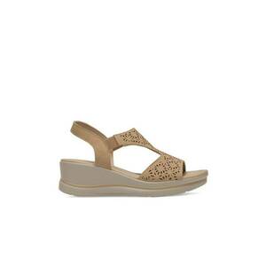 Sandale dama - WYL0510-27 - bej - piele ecologica - imagine