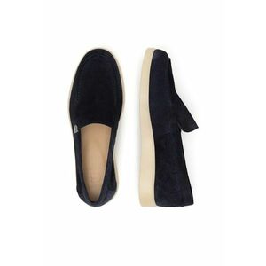 Mocasini dama - GILI-118908 - piele naturala - bleumarin imagine