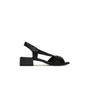 Sandale dama model RST-6088-05 - piele naturala - negru imagine
