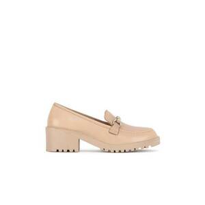 Mocasini dama - WB-RONA-22 - piele naturala - bej - imagine