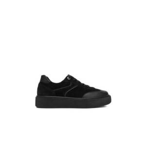 Tenisi dama - CEO-WI23-CRICKIT-01 - piele naturala - negru imagine