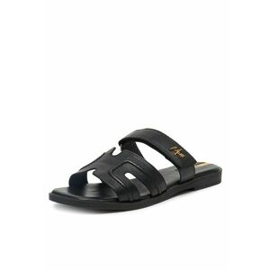 Slapi dama model MX/012C-EST - piele naturala - negru imagine