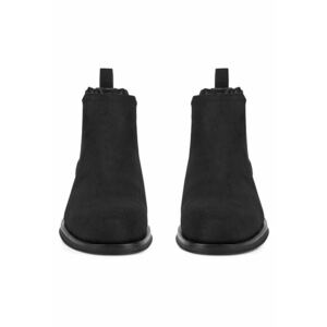 Ghete barbati - piele ecologica - negru - imagine
