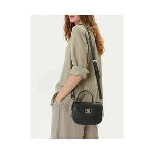 Geanta dama model CEO-TENNESSEE-LDA820 - neagra - din material textil. imagine