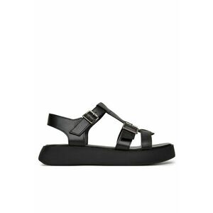 Sandale dama - WI23-KEANY-01 - piele naturala - negru imagine
