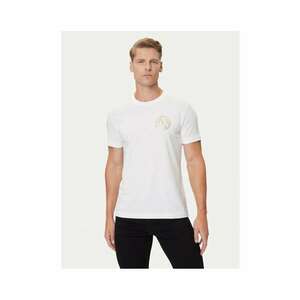 Tricou barbatesc - alb - bumbac imagine