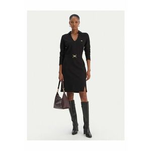 Rochie casual dama negru - din material confortabil imagine