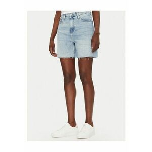 Pantaloni scurti dama - denim - albastru - imagine