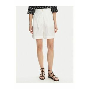 Pantaloni scurti dama alb - imagine