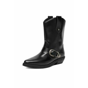 Cizme dama - cowboy - negre imagine