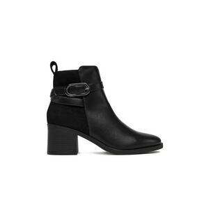 Botine dama CEO-LM32618-T11 - Textil - Negru imagine