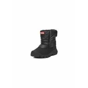 Cizme de zapada copii - negru - textil - cu fermoar imagine