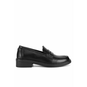 Mocasini dama - negru - tesatura - HY23396-1 imagine