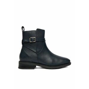 Botine dama Piele naturala - Bleumarin - Bleumarin imagine