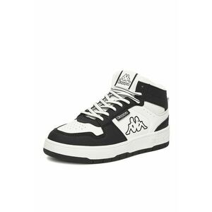 Pantofi copii - adidasi baieti - negru alb - material sintetic imagine