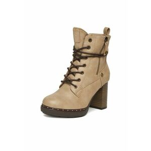 Botine dama CEO-WS6632-02 - Textil - Bej imagine