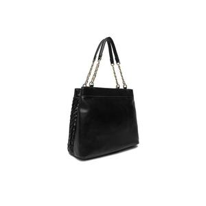 Geanta dama CEO-Dakota - neagra - din material textil imagine