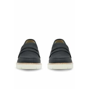 Mocasini dama negri - textil - imagine