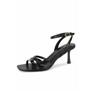 Sandale dama - negru - cu toc imagine