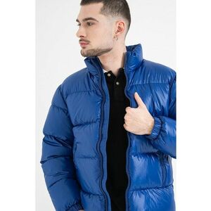 Geaca cu aspect matlasat - Albastru royal imagine