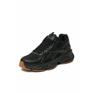 Pantofi sport barbati CEO-CHARGE - piele naturala - negru imagine