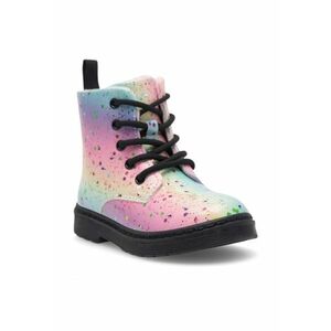 Ghete pentru fete - material plastic - design multicolor - Multicolor imagine