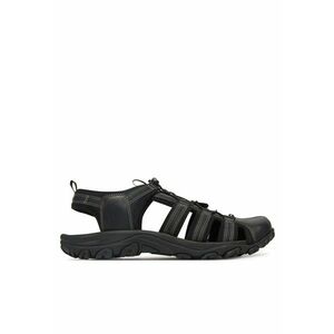 Sandale barbati - RIKO-01 - piele naturala - negru imagine