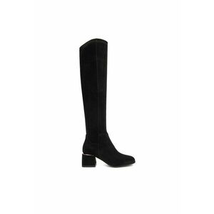 Cizme dama - model CEO-HY2403-1 - piele de caprioara - negru imagine