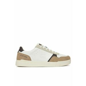 Tenisi barbati - V5-10502 - piele naturala - alb imagine