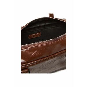 Geanta dama model C-JEN-L-006-08 - culoare brown - material textil imagine