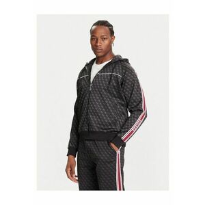 Bluza trening de barbati negru cu model imagine