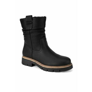 Botine dama WS6329-02 - Piele naturala - Negru imagine