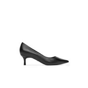 Pantofi dama piele naturala - negru imagine