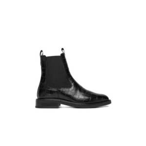 Botine dama C-PETRA-25478PE-C - Piele naturala - Negru imagine