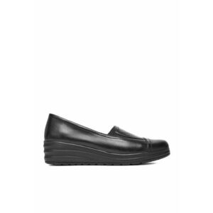 Mocasini dama piele naturala - Negru imagine