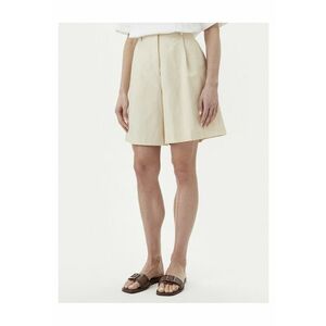 Pantaloni scurti pentru dama ecru imagine