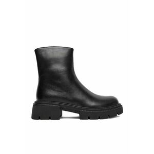 Botine dama C-ANAHI-MX01415-2 - piele naturala - negru imagine
